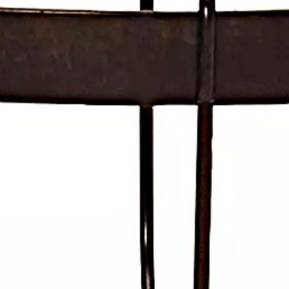 Rustic Farmhouse Hanging Fruit Basket – Metal Kitchen Storage Centerpiece - Picture 7 of 7